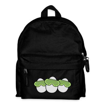 Funky Egg Crew - Kids' Backpack - black - Front