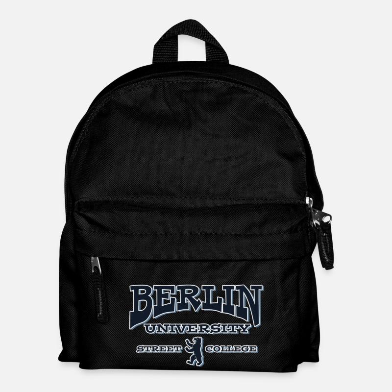 BERLIN UNIVERSITY STREET COLLEGE - Kids' Backpack - black