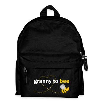Granny to bee - Kids' Backpack - black - Front