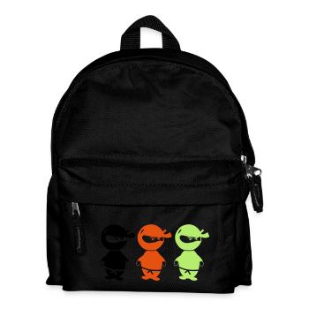 ninjas_002 - Kids' Backpack - black - Front