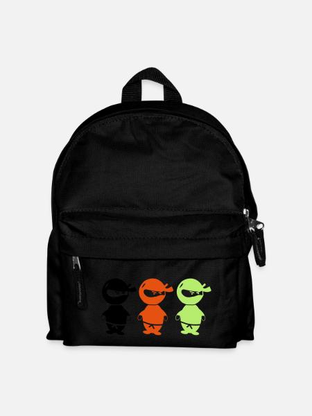 ninjas_002 - Sac à dos Enfant - noir