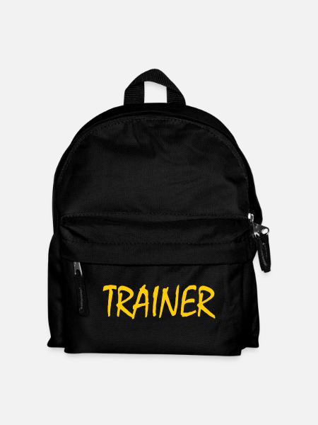 TRAINER - Kinder Rucksack - Schwarz