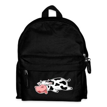 Fille de dame de vache - Sac à dos Enfant - noir - Devant