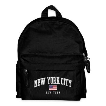 New York USA - Kids' Backpack - black - Front