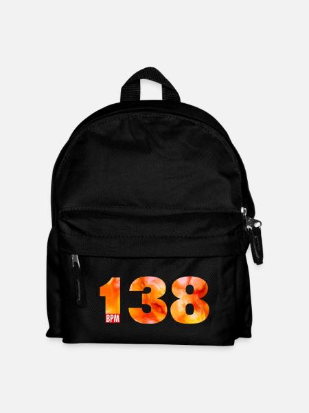 138 BPM - Pure Uplifting Energy - Kids' Backpack - black
