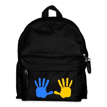 Ukraine - Kids' Backpack - black - Front