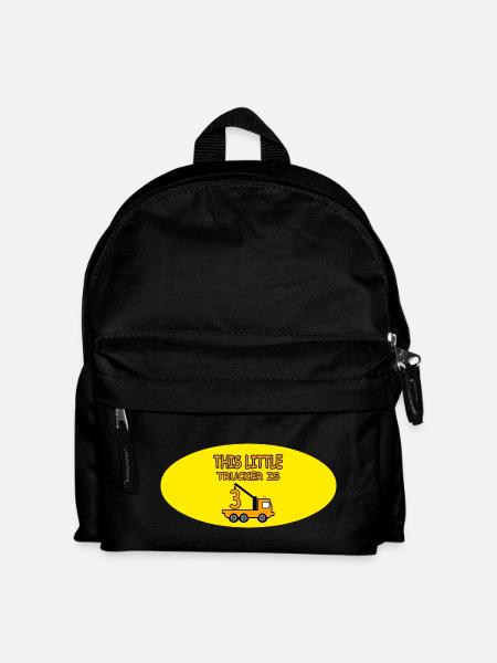 Truck - Kinder Rucksack - Schwarz