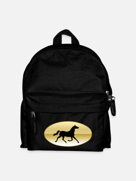 Horse - Kids' Backpack - black