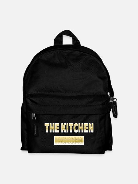Küche - Kinder Rucksack - Schwarz