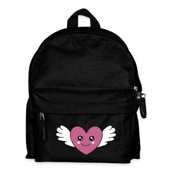 Kawaii Chibi Kawaii Heart Kawaii Manga - Kids' Backpack - black - Front