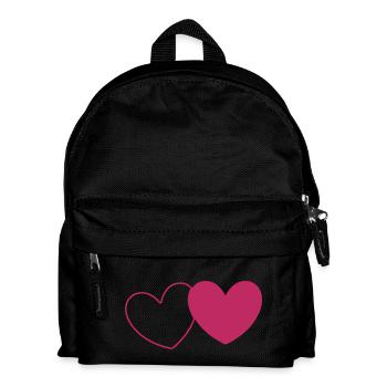 Valentine's Day, Valentine's Day, Valentine's Day - Kids' Backpack - black - Front