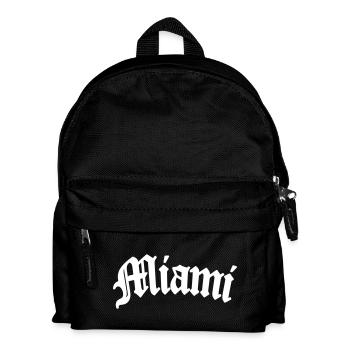 Miami Shirt - Kids' Backpack - black - Front