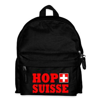 Hop suisse - Kids' Backpack - black - Front
