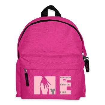 Meinen Kurs finden: Wahl, Entscheidung, Leben - Kinder Rucksack - Fuchsia - Vorne