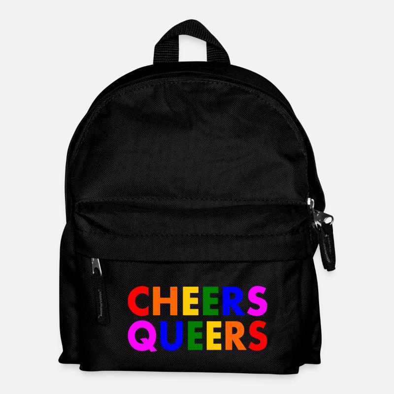 Cheers queers - Kinder Rucksack - Schwarz