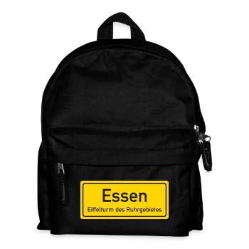 Nom de lieu d’Essen allemagne - Sac à dos Enfant - noir - Devant