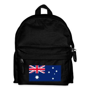 Australian Flag / Drapeau Australie - Sac à dos Enfant - noir - Devant
