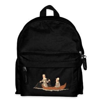 Pêcheur de Gävle - Sac à dos Enfant - noir - Devant