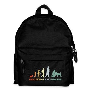 Développement de l’enfant au vétérinaire - Sac à dos Enfant - noir - Devant