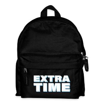 EXTRA TIME - Kinder Rucksack - Schwarz - Vorne