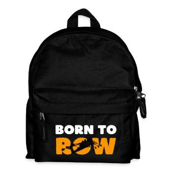 Né pour ramer - Sac à dos Enfant - noir - Devant