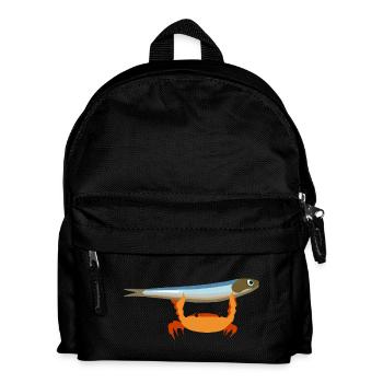 Proud Crab - Kids' Backpack - black - Front