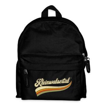 Kleinwalsertal Walsertal Österreich Allgäu Alpen - Kinder Rucksack - Schwarz - Vorne