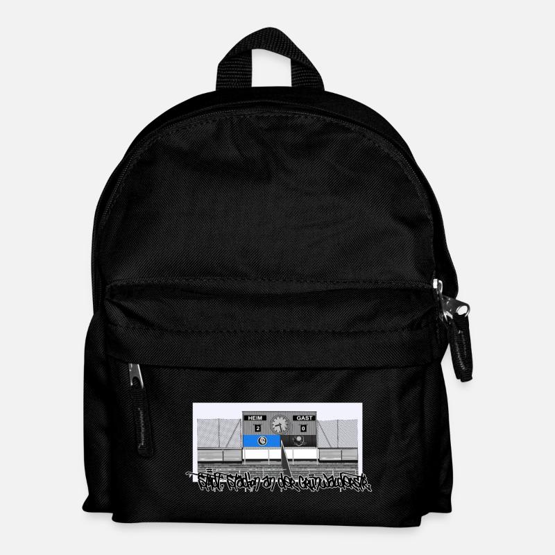 Giesing // Illustration - Kinder Rucksack - Schwarz