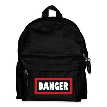 Attention : Le style dans toute sa splendeur - Sac à dos Enfant - noir - Devant