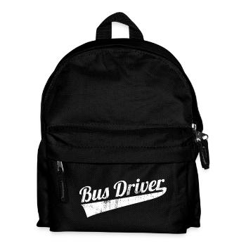 Chauffeur de bus - Sac à dos Enfant - noir - Devant