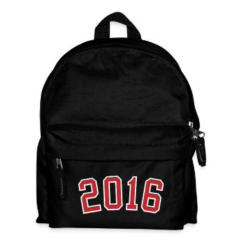 Sport Geburtsjahr 2016 - Kinder Rucksack - Schwarz - Vorne