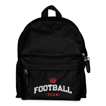 Équipe de football - Sac à dos Enfant - noir - Devant