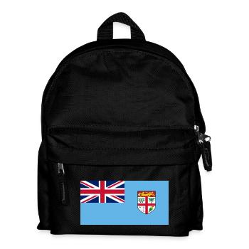 Fidschi - Kinder Rucksack - Schwarz - Vorne