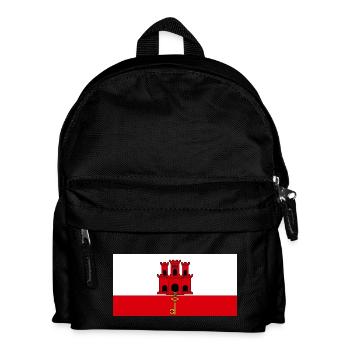 Gibraltar - Kinder Rucksack - Schwarz - Vorne