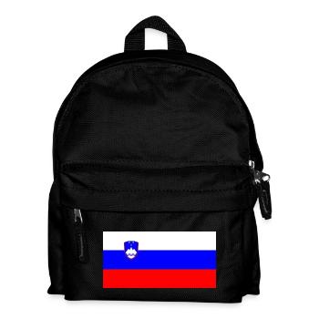 Slovénie - Sac à dos Enfant - noir - Devant