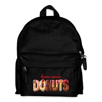 Donuts 356276 - Kinder Rucksack - Schwarz - Vorne