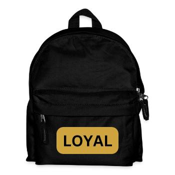 Loyal Loyalty - Kids' Backpack - black - Front