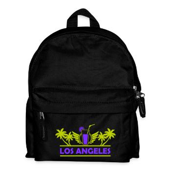 los angeles - Kinder Rucksack - Schwarz - Vorne