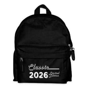 Klassische 2026 Limited Edition - Kinder Rucksack - Schwarz - Vorne