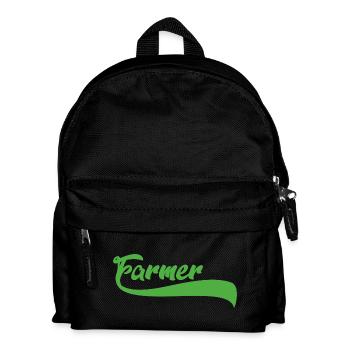 Fier agriculteur agriculteur cadeau dire agriculteur - Sac à dos Enfant - noir - Devant