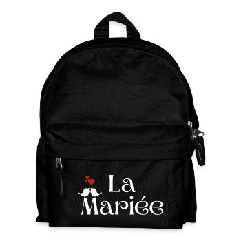 La mariée - Sac à dos Enfant - noir - Devant