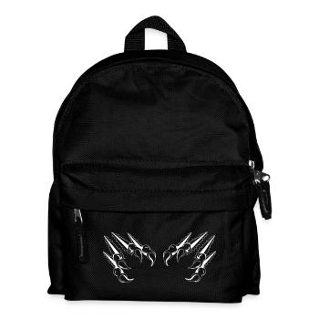 claws 02 - Kids' Backpack - black - Front
