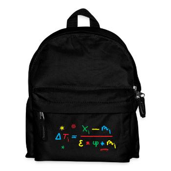 Executive Scrawler: Tariff Formula - Kids' Backpack - black - Front