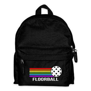 Floorball Unihoc Floorball Player Bandy - Kids' Backpack - black - Front