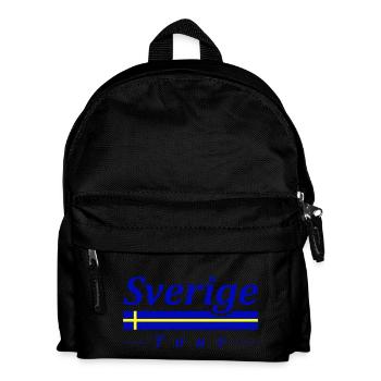 Sverige Tour Schweden - Kinder Rucksack - Schwarz - Vorne