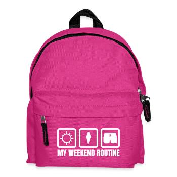 Eiscreme Enthusiast - Kinder Rucksack - Fuchsia - Vorne