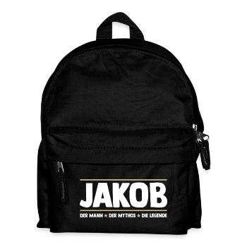 Jacob - Kids' Backpack - black - Front