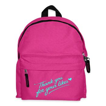 MERCI POUR VOS LIKES - Sac à dos Enfant - fuchsia - Devant