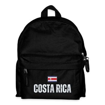 I love Costa Rica, Costa Rica Flagge - Kinder Rucksack - Schwarz - Vorne