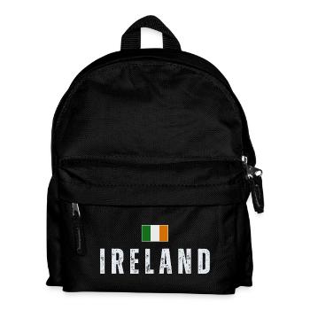 Drapeau de l’Irlande, Irish Pride - Sac à dos Enfant - noir - Devant